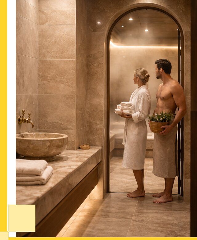 Проект и монтаж сауны и хамама в Гагарине от 364140 р., ЭриданГгр