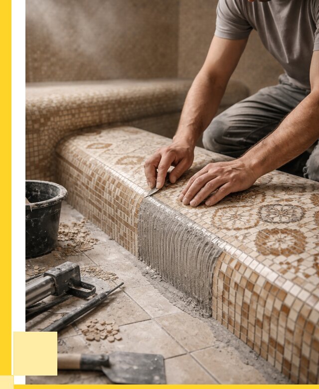 Плитка для хамама под ключ в Гагарине от 3641 р. | ЭриданГгр