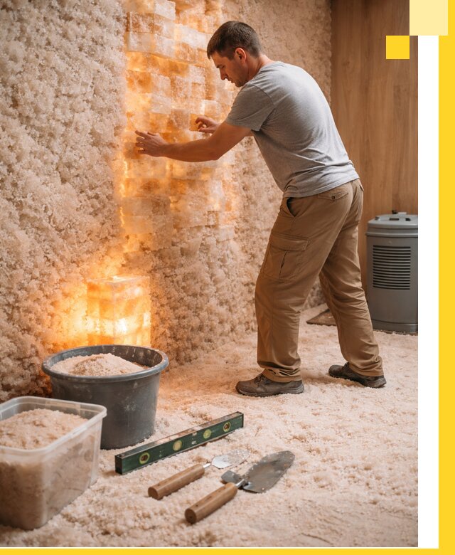 Проектирование и монтаж соляных комнат в Гагарине под ключ