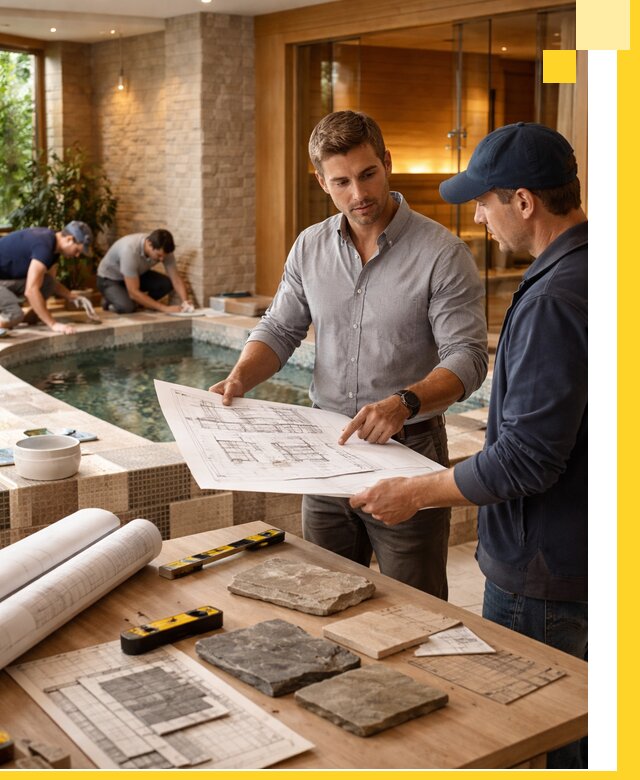 Проектирование SPA зон под ключ в Гагарине с инженерией